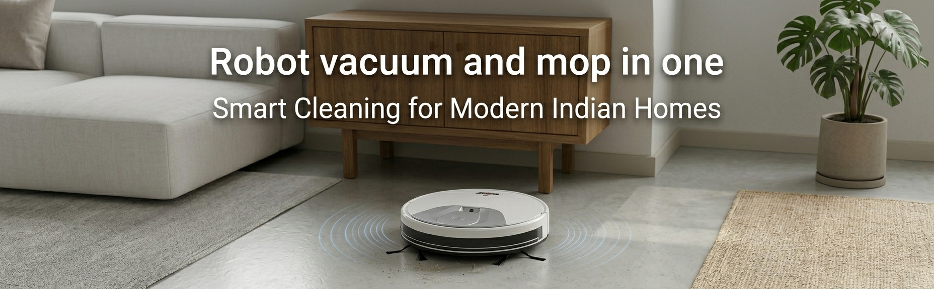 Smart robot vacuum cleaner for indian homes