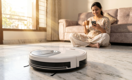 Smart robot vacuum cleaner for Indian homes